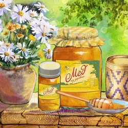 Jigsaw puzzle: Honey