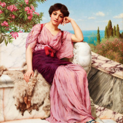 Jigsaw puzzle: Bacchante