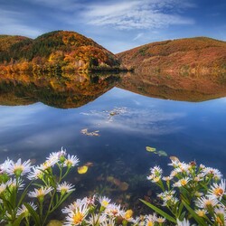 Jigsaw puzzle: mountain lake