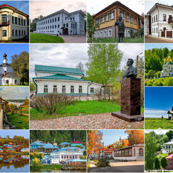 Jigsaw puzzle: City on the Volga