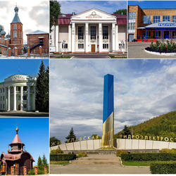 Jigsaw puzzle: City on the Volga