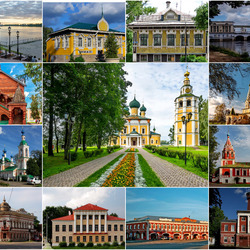 Jigsaw puzzle: City on the Volga