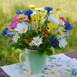 Jigsaw puzzle: Summer bouquet