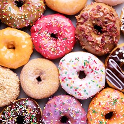 Jigsaw puzzle: Donuts