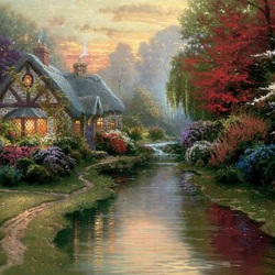 Jigsaw puzzle: Fairytale house