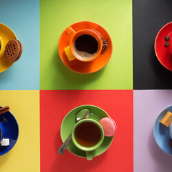 Jigsaw puzzle: Coffee and tea