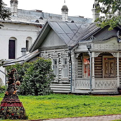 Jigsaw puzzle: Old houses of Vologda