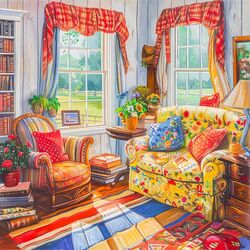 Jigsaw puzzle: Living room