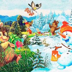 Jigsaw puzzle: Summer-winter