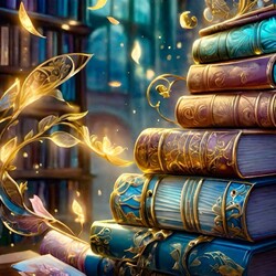 Jigsaw puzzle: Books