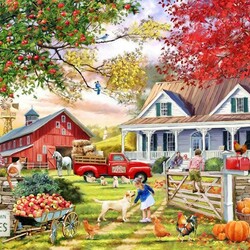 Jigsaw puzzle: Farm