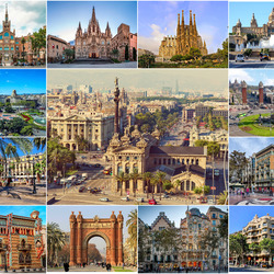 Jigsaw puzzle: Barcelona