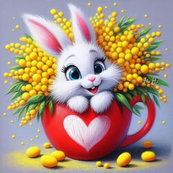 Jigsaw puzzle: Bunny