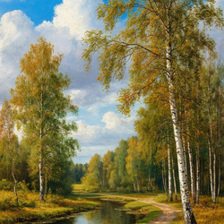 Jigsaw puzzle: Autumn, outside the windows August