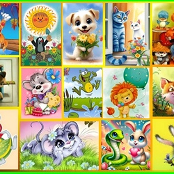 Jigsaw puzzle: Funny animals