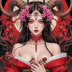 Jigsaw puzzle: Girl Dragon