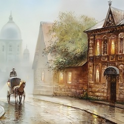 Jigsaw puzzle: Foggy morning