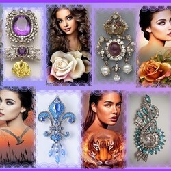 Jigsaw puzzle: Jewelry for the beauty