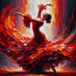 Jigsaw puzzle: Flamenco