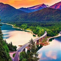 Jigsaw puzzle: Sunset