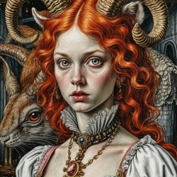 Jigsaw puzzle: Girl and rabbit