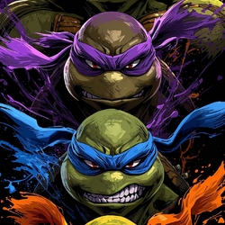 Jigsaw puzzle: Teenage Mutant Ninja Turtles