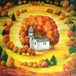 Jigsaw puzzle: Temple