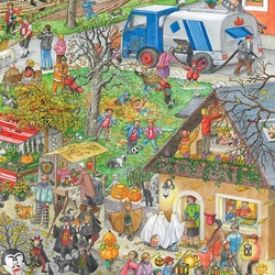 Jigsaw puzzle: Autumn holiday