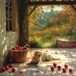 Jigsaw puzzle: Autumn days