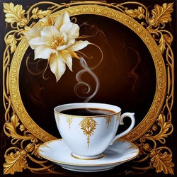 Jigsaw puzzle: Cup of chocolate