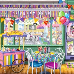 Jigsaw puzzle: Ice cream