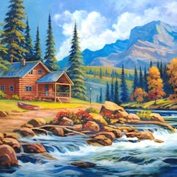 Jigsaw puzzle: Calm morning