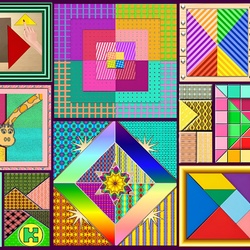 Jigsaw puzzle: Collage