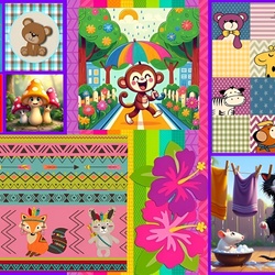 Jigsaw puzzle: Funny little animals