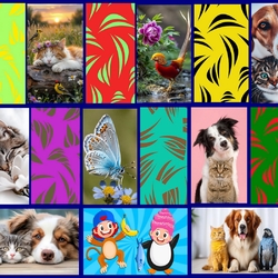 Jigsaw puzzle: Funny little animals