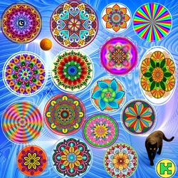 Jigsaw puzzle: Mandalas