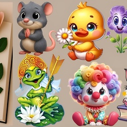 Jigsaw puzzle: Funny little animals