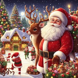 Jigsaw puzzle: New Year