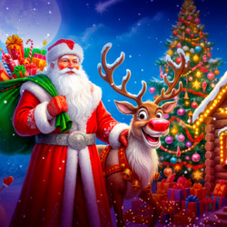 Jigsaw puzzle: Christmas gifts