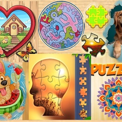 Jigsaw puzzle: Collage