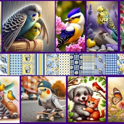 Jigsaw puzzle: Funny little animals