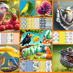 Jigsaw puzzle: Fun collage
