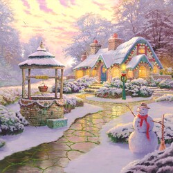Jigsaw puzzle: Christmas wish house