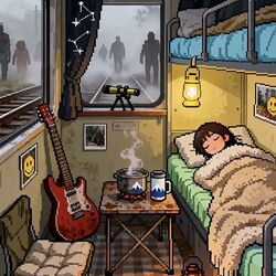 Jigsaw puzzle: Last carriage