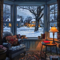 Jigsaw puzzle: Cozy winter evening