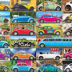 Jigsaw puzzle: Once upon a time there lived a kind beetle
