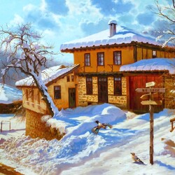 Jigsaw puzzle: Rays of winter sun