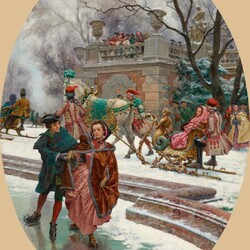 Jigsaw puzzle: At the skating rink