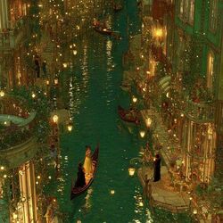 Jigsaw puzzle: On the water