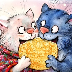 Jigsaw puzzle: One pancake for two